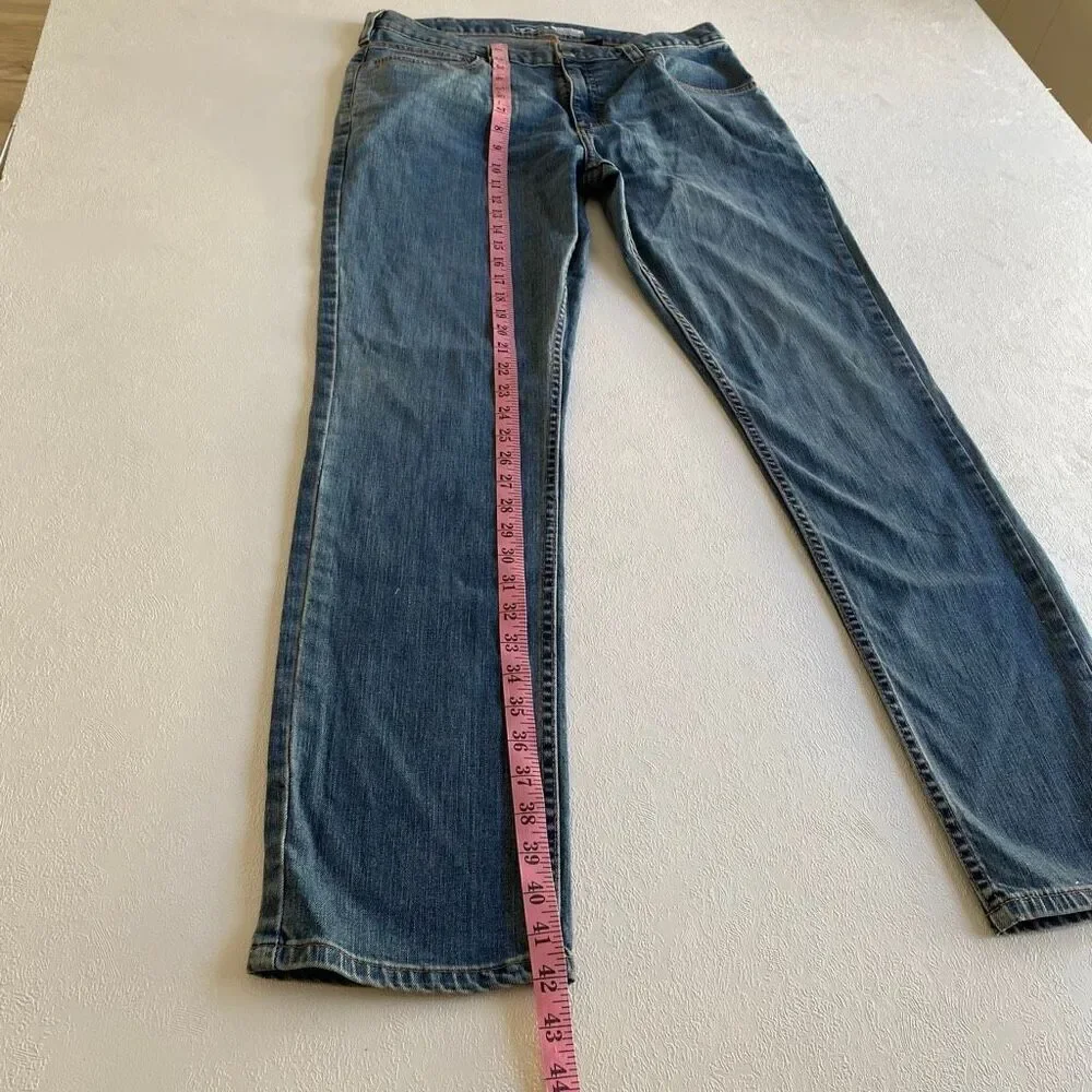 Carhartt Relaxed Fit Jeans Men’s 34x32 Blue Denim Workwear Stretch